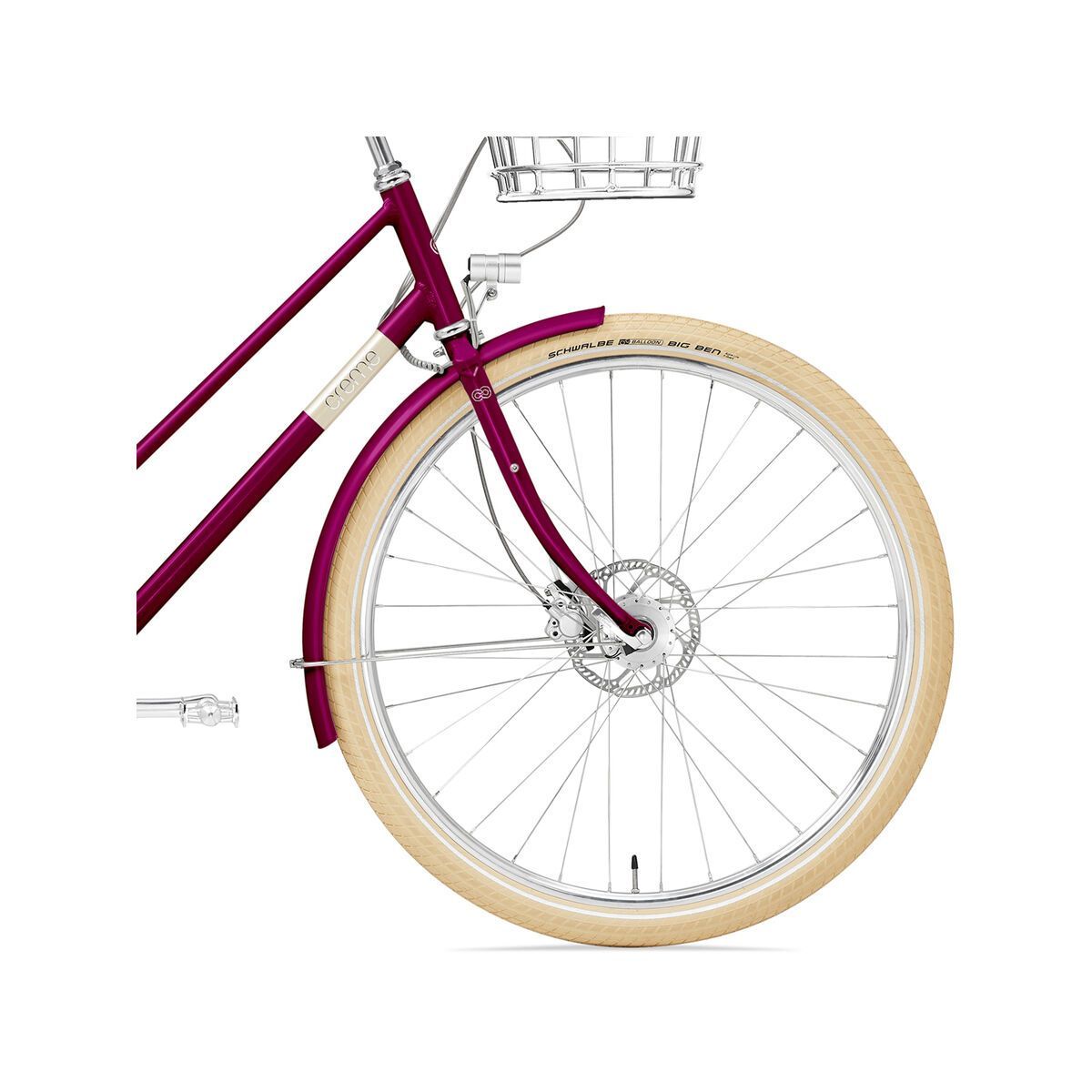 Creme Cycles Eve 8, burgundy - Bild 2