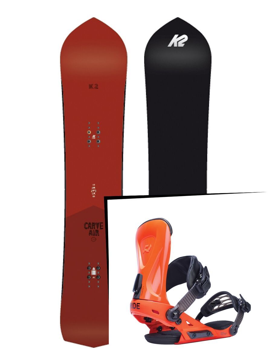 Set: K2 Carve Air 2017 + Ride Revolt (1770168S) - Bild 1