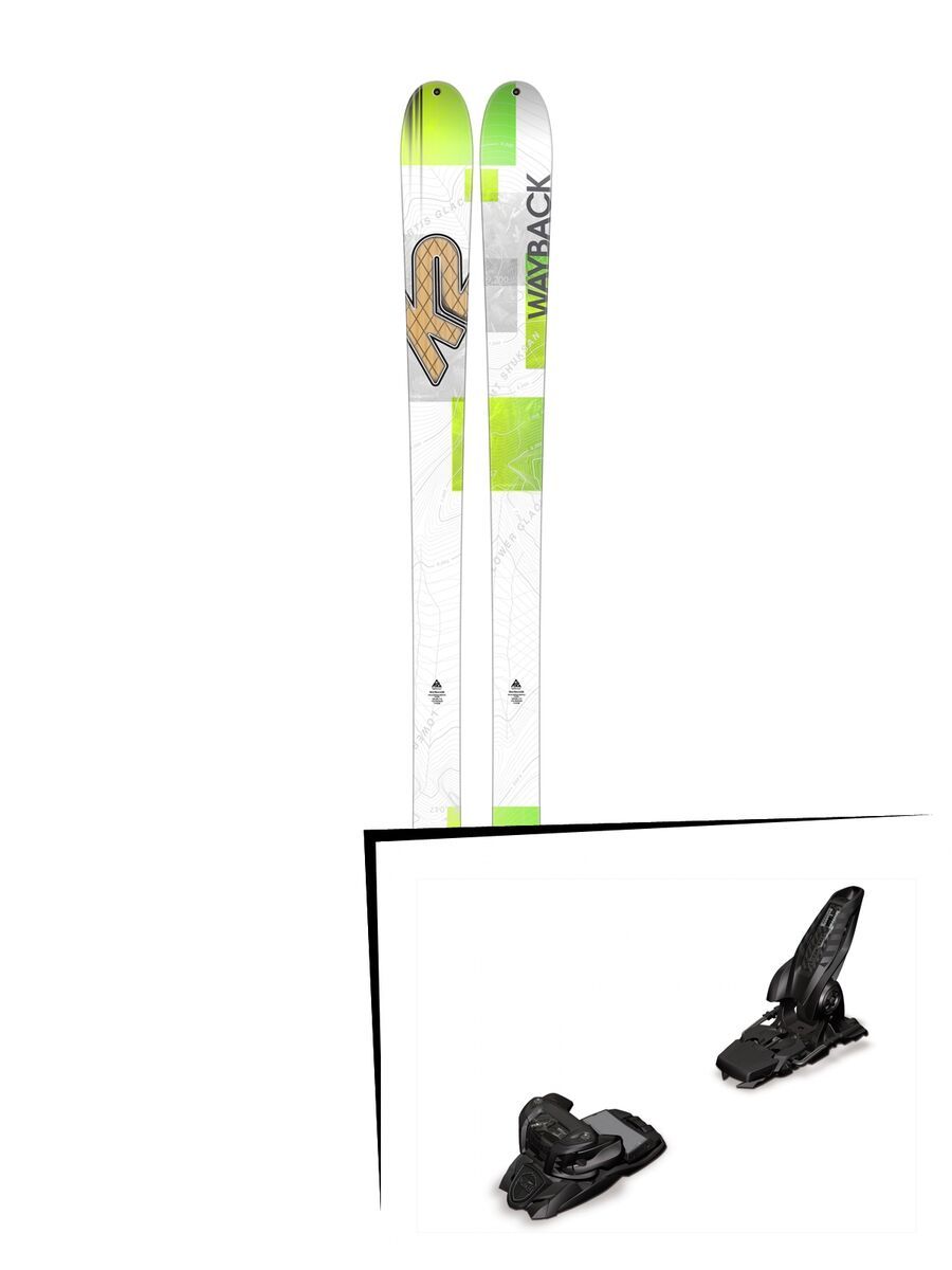 K2 SKI Set: Wayback 88 2016 + Marker Jester 16 - Bild 1