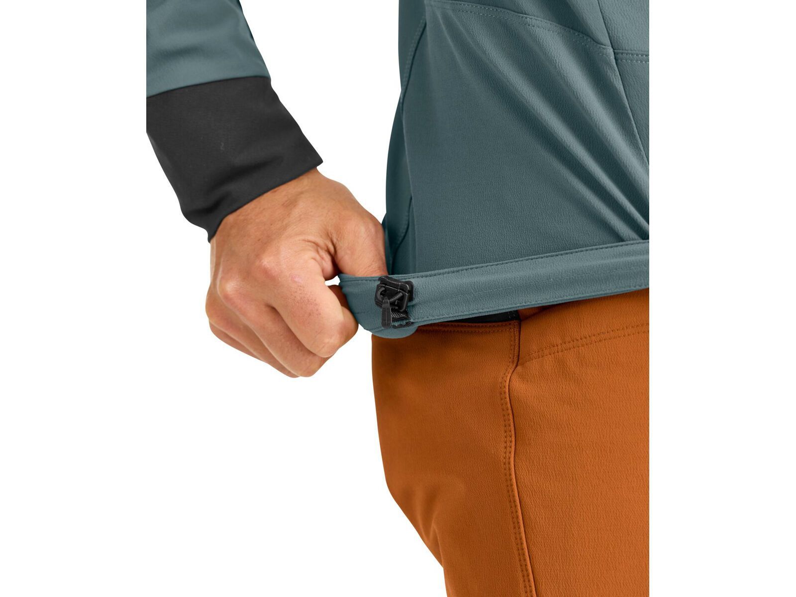 Ortovox Merino Shield Tec Pala Hooded Jacket M, arctic grey - Bild 6