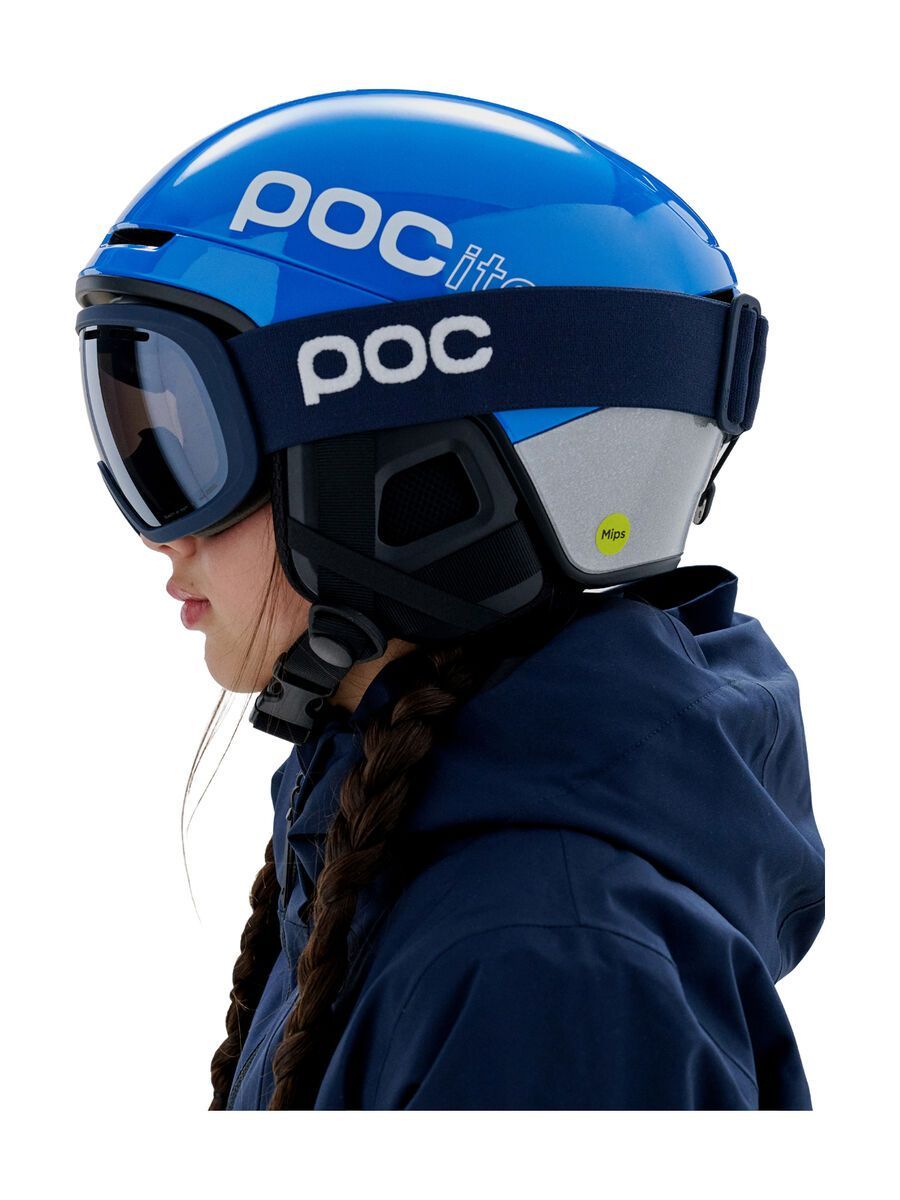 POC Fovea Mid, Clarity Uni. Partly Sunny Navy Blue / apatite navy - Bild 7