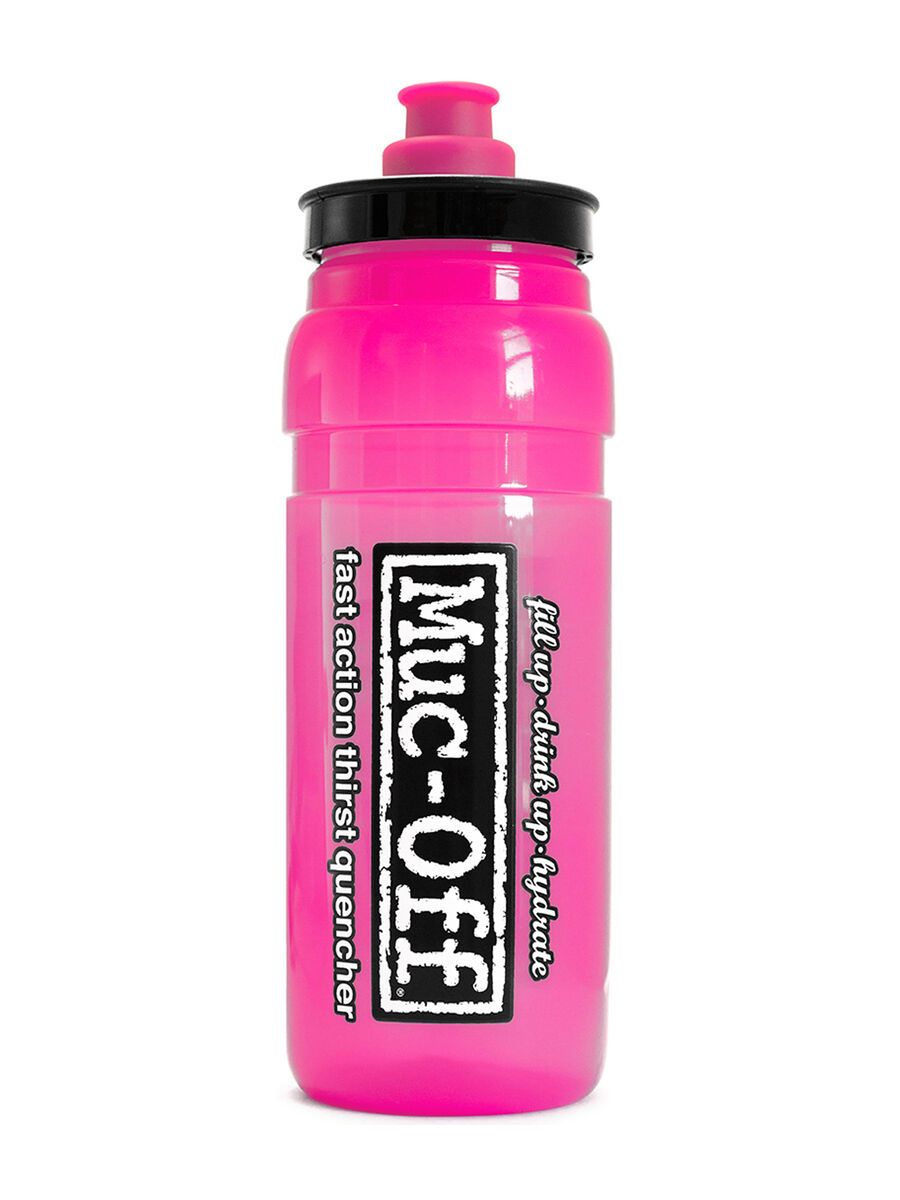 Muc-Off Elite Custom Fly Water Bottle 750 ml, pink - Bild 1