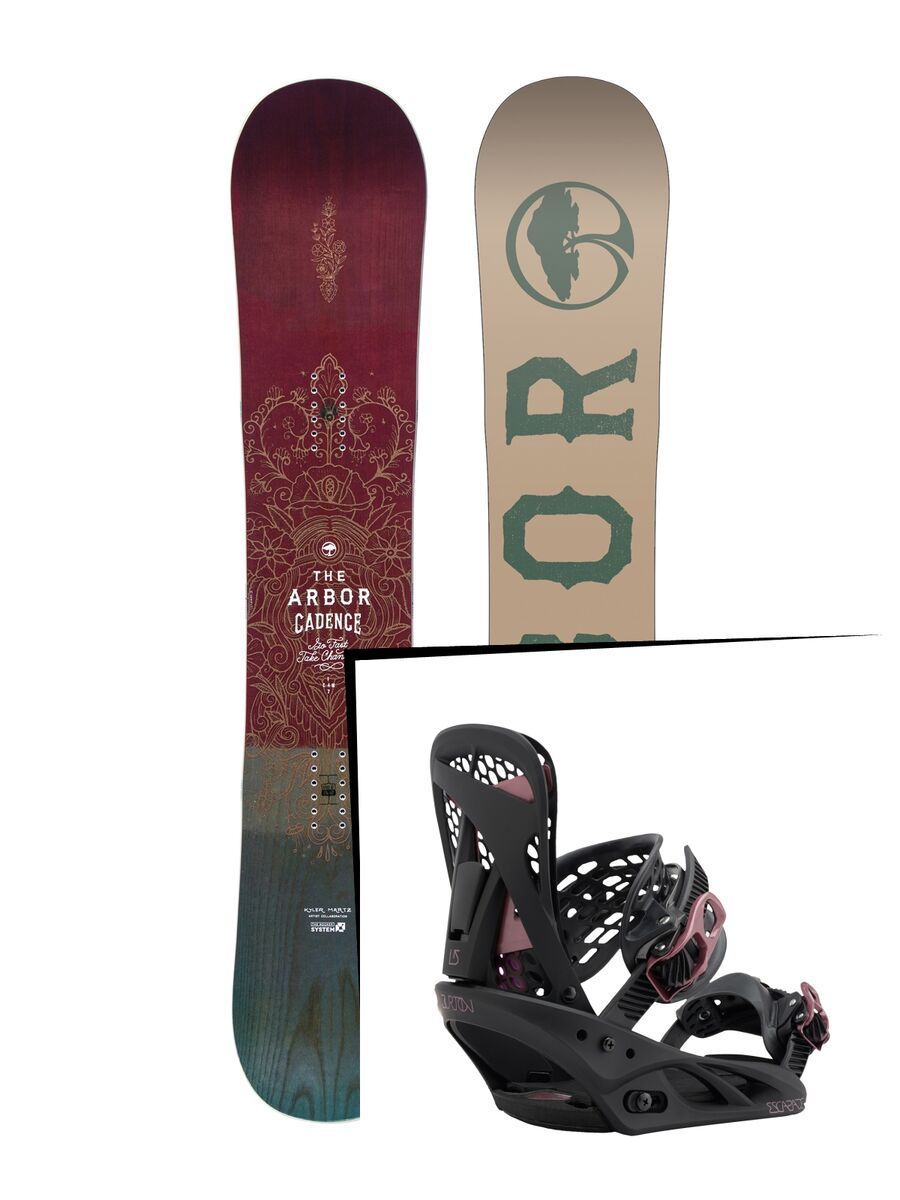 Set: Arbor Cadence 2017 + Burton Escapade (1712754S) - Bild 1