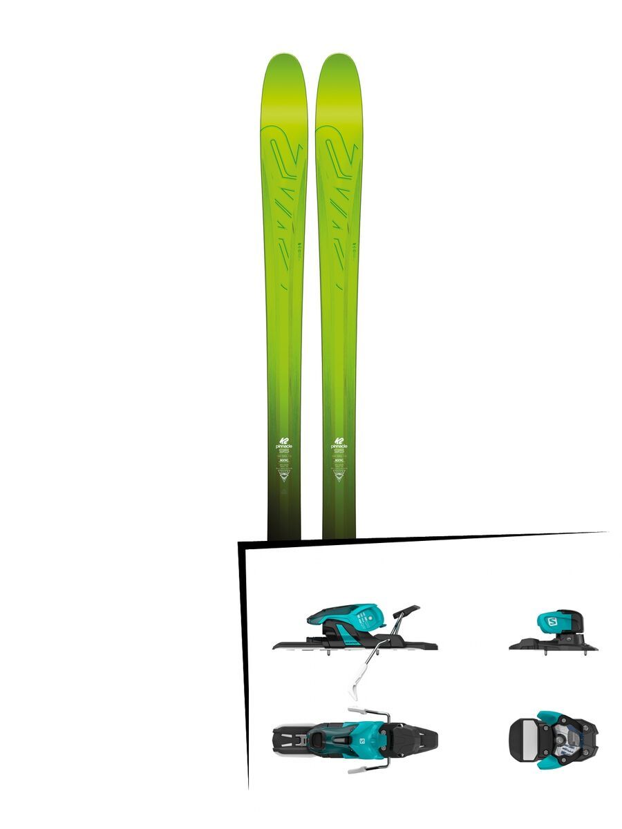 Set: K2 SKI Pinnacle 95 2017 + Salomon Warden 11 (1706226) - Bild 1