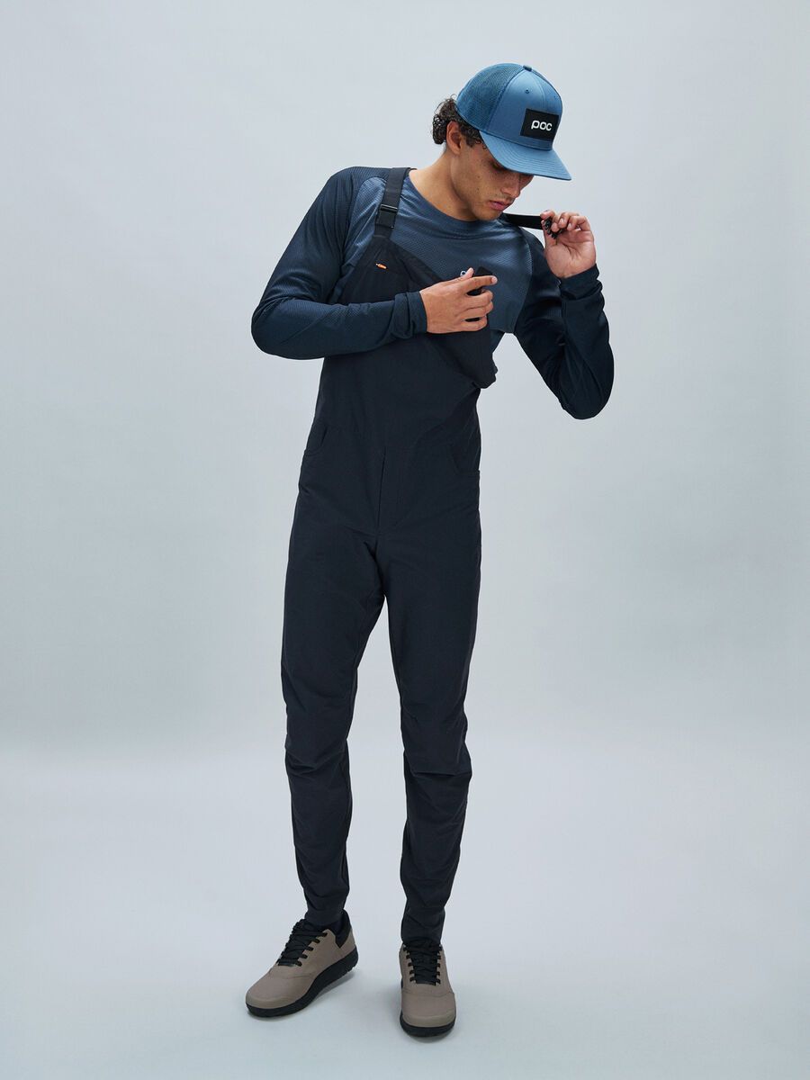 POC M's Essential MTB Dungaree, uranium black - Bild 6