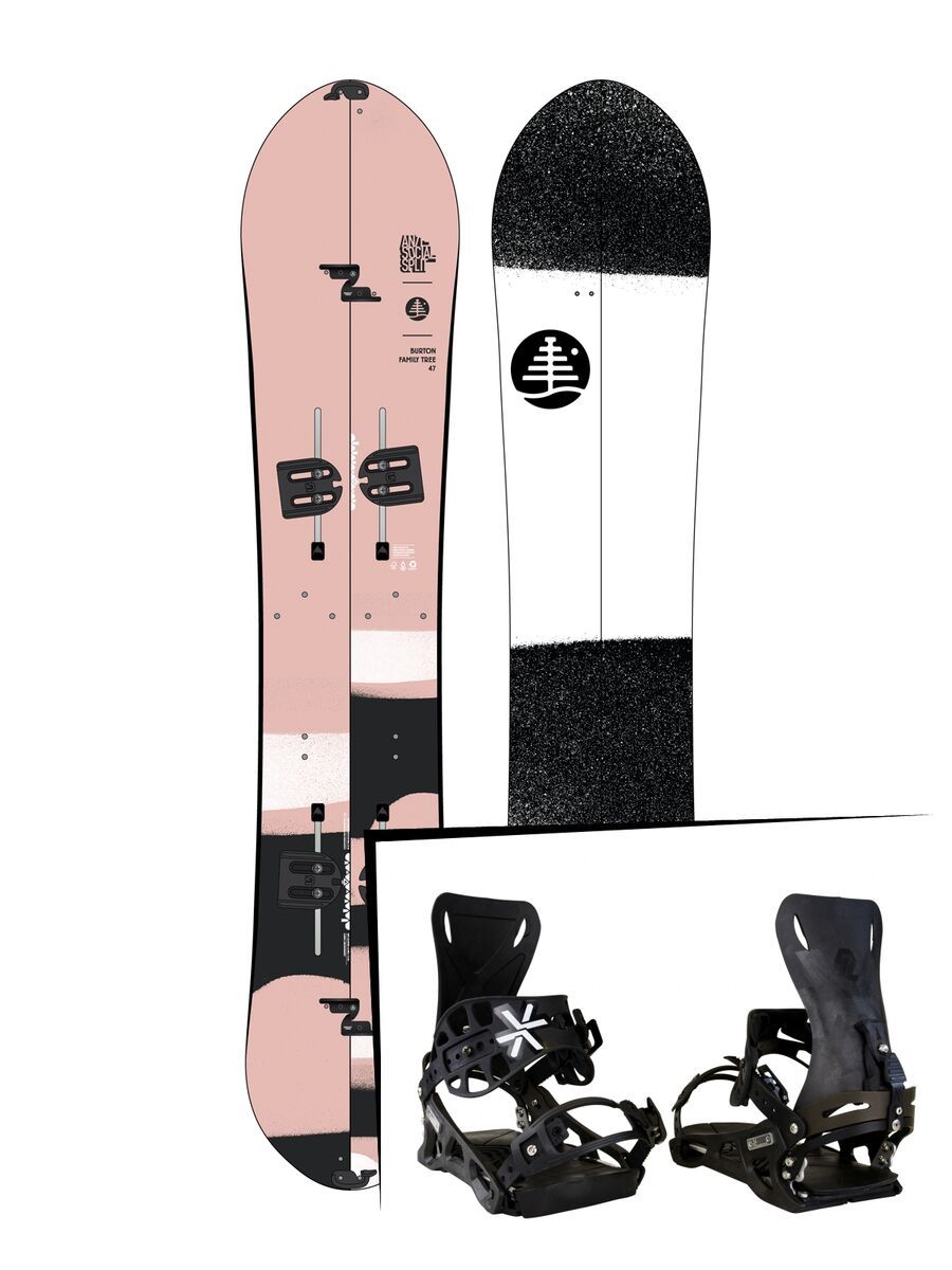 Set: Burton Family Tree Anti-Social 2019 + Karakoram Prime Connect Ci (2255800S) - Bild 1