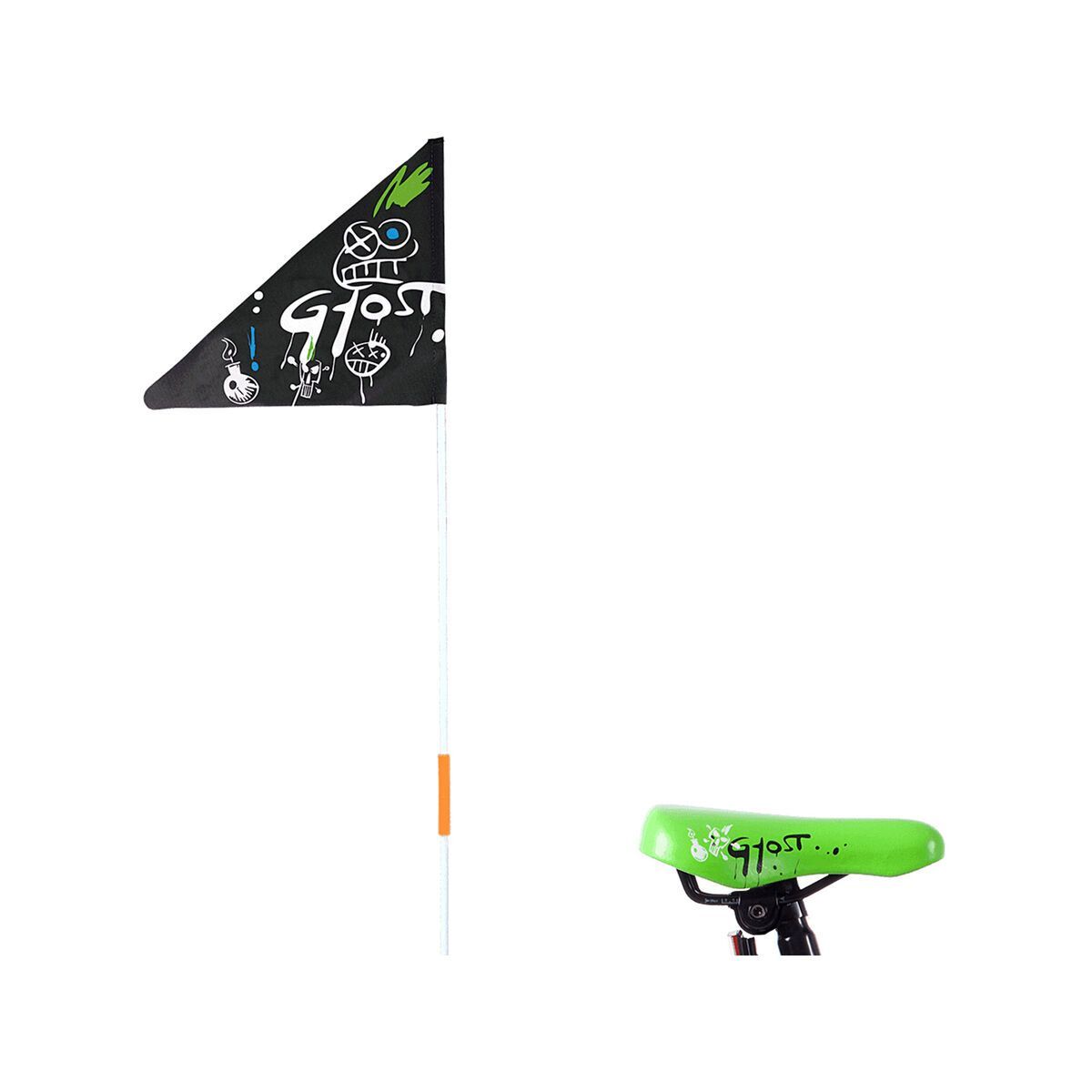 Ghost Powerkid AL 16, night black/riot blue/star white - Bild 5