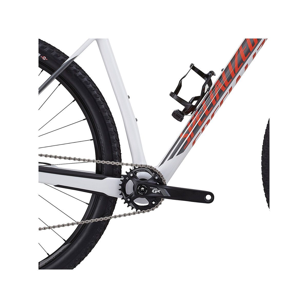 Specialized Stumpjumper HT Elite Carbon 29 World Cup, gloss white/charcoal/moto orange - Bild 3