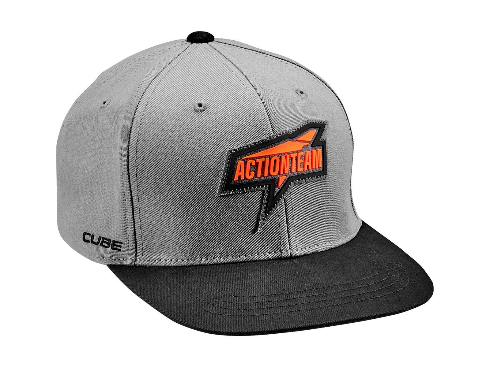 Cube Freeride Cap X Actionteam, grey´n´orange - Bild 1