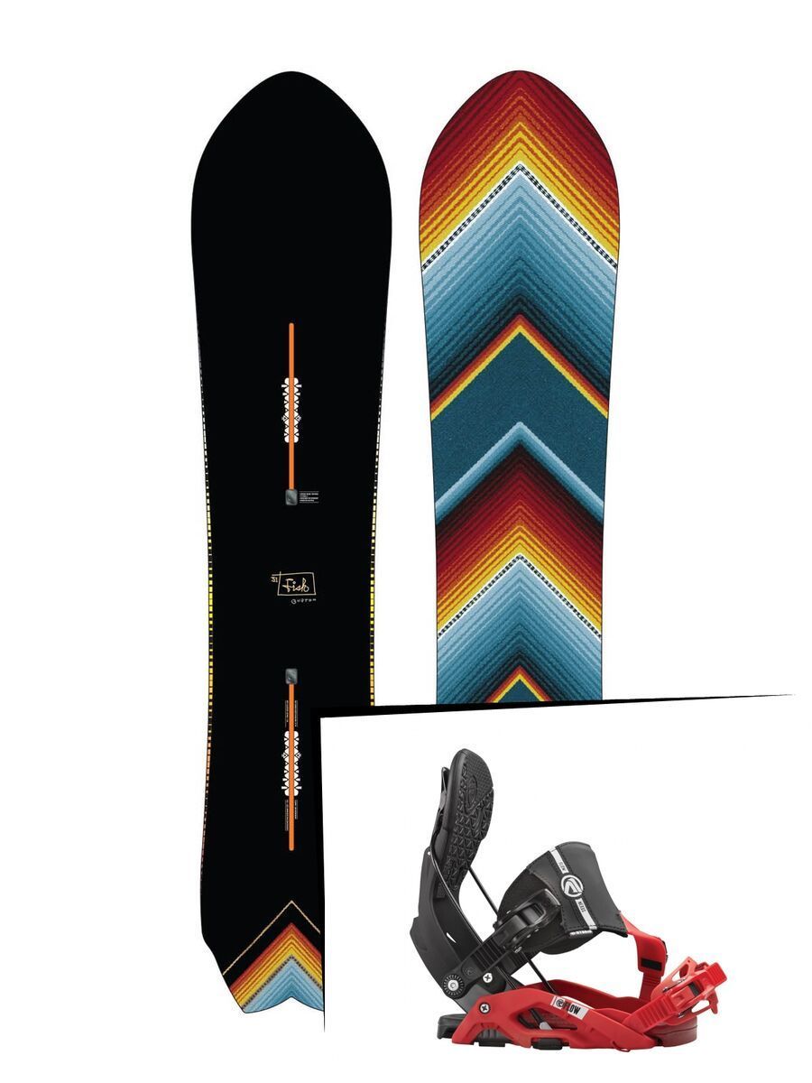 Set: Burton Fish Small 2015 + Flow Nexus Hybrid (1513169S) - Bild 1