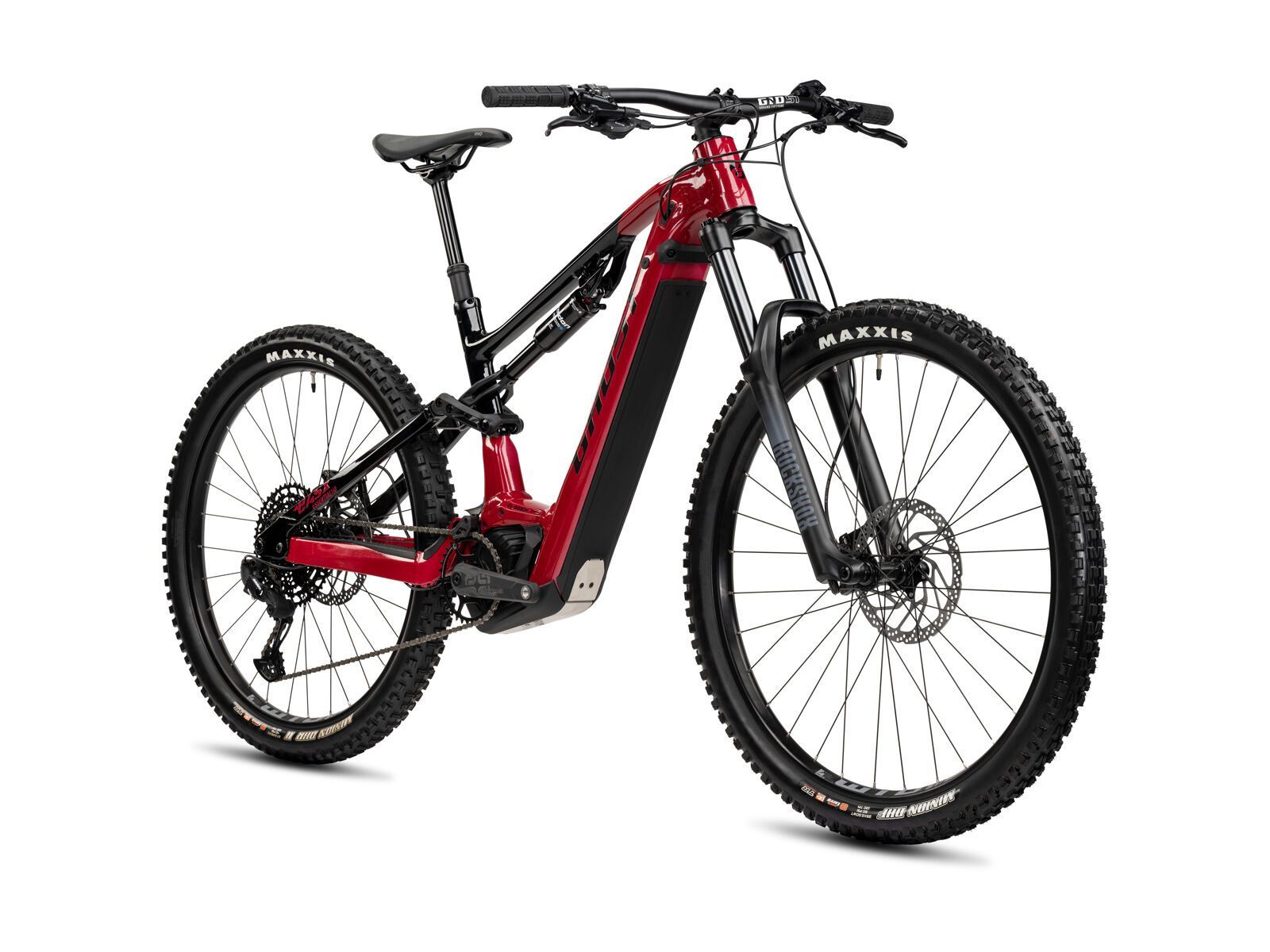 Ghost E-ASX 160 Essential AL, metallic rusted red/black - glossy/matt - Bild 2