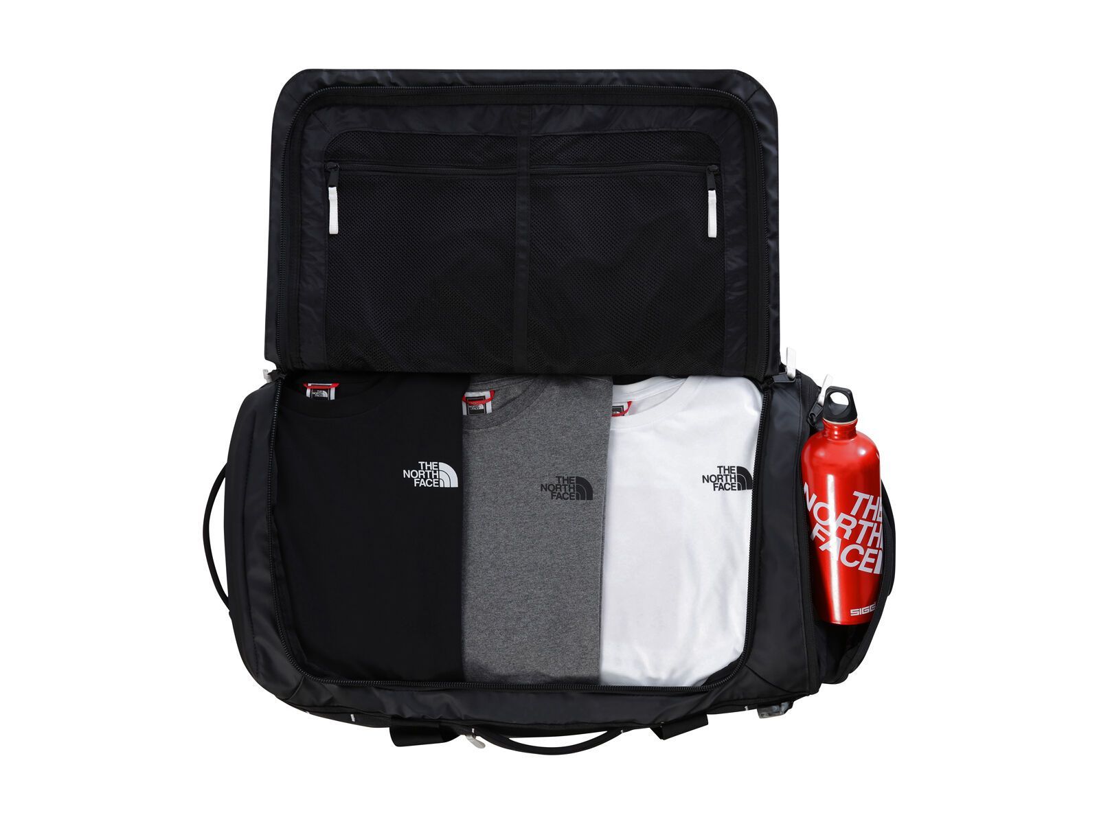 The North Face Base Camp Voyager Duffel 62L, tnf black/tnf white/npf - Bild 4