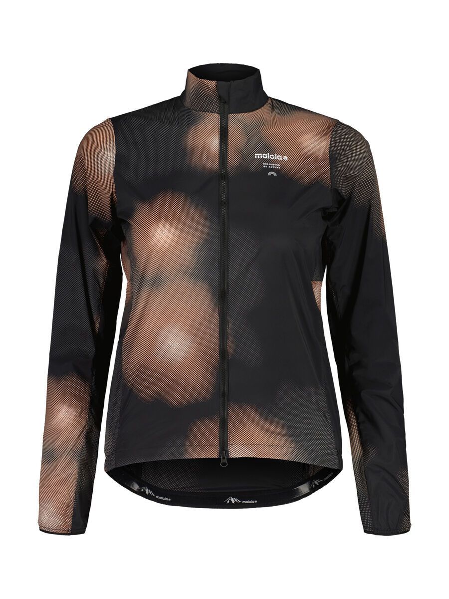Maloja MalkaM. Jacket Printed, deep black bloom - Bild 1