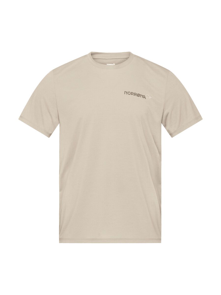 Norrona femund tech T-Shirt M's, oatmeal - Bild 1