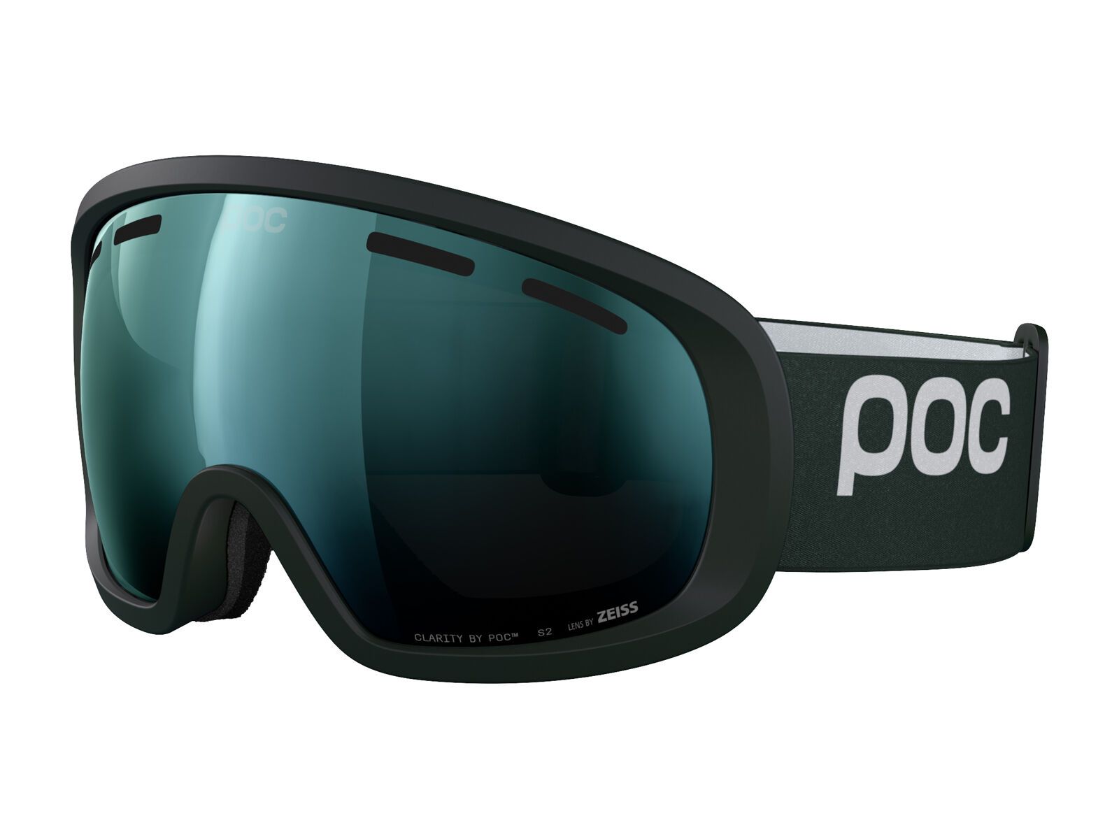 POC Fovea Mid, Clarity Uni. Partly Sunny Forest Green / pargasite green - Bild 1