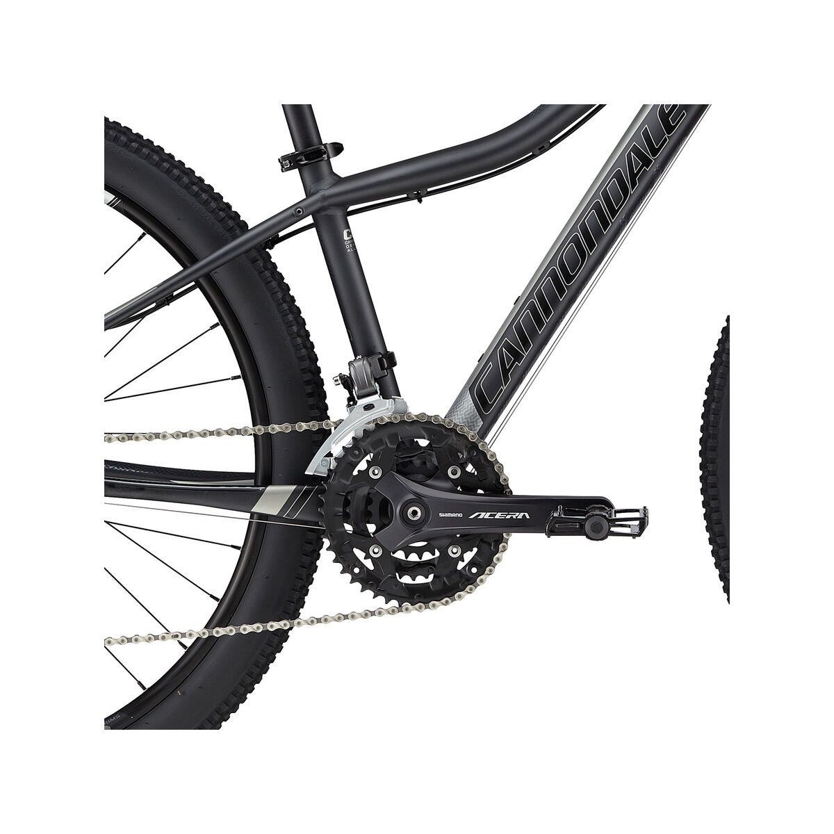 Cannondale Trail Women's 1, nearly black w/ jet black and fine silver, matte - NBL - Bild 3