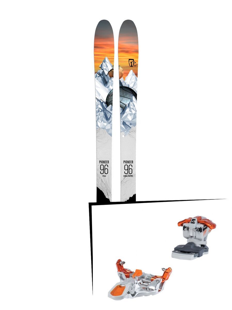 Set: Icelantic Pioneer 96 2018 + G3 Ion LT 12 - Bild 1