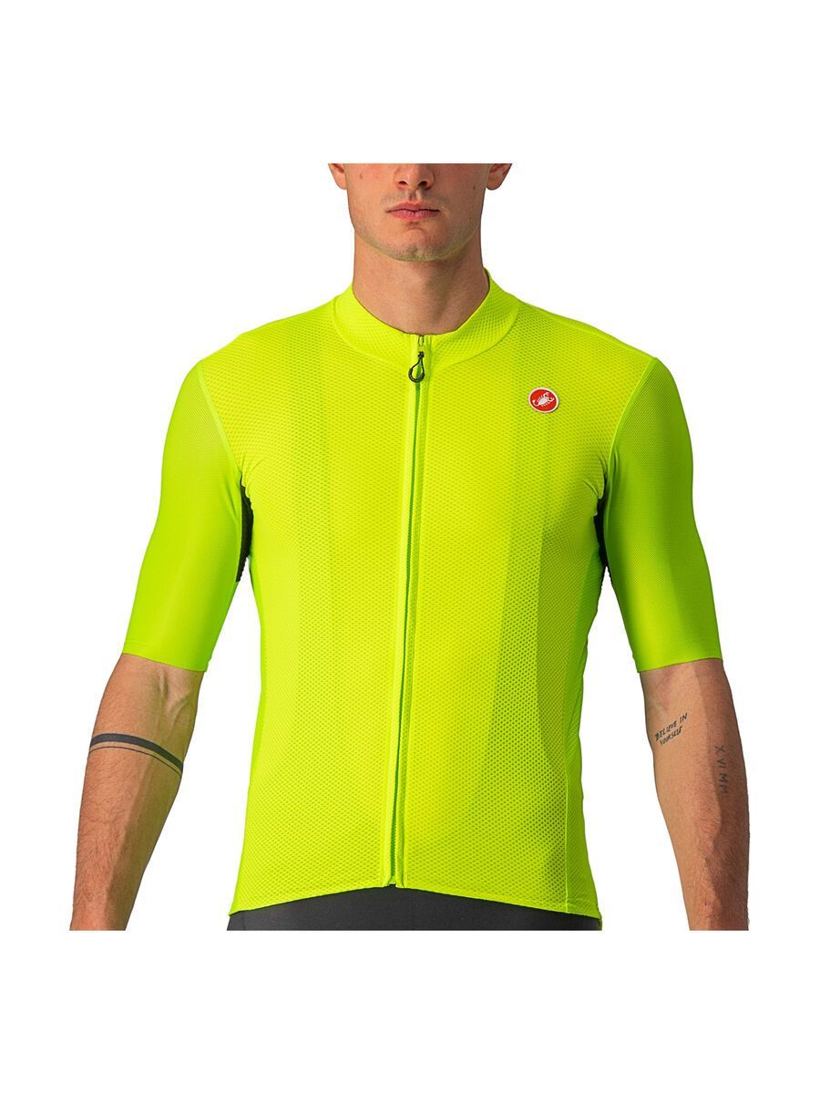 Castelli Endurance Elite Jersey, electric lime - Bild 1