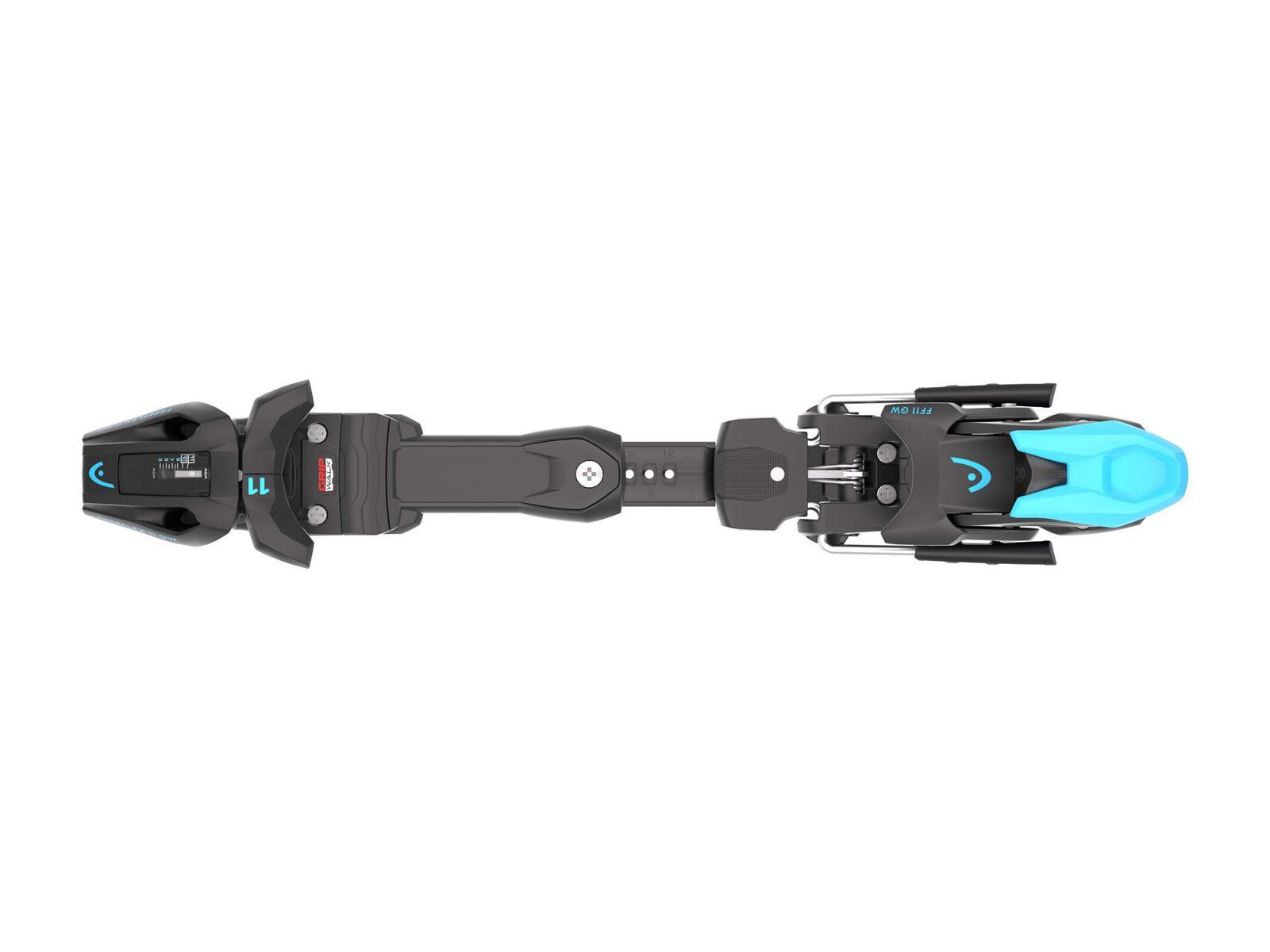 Head WC Rebels e-Race + Freeflex 11 GW, matt black/speed blue - Bild 7