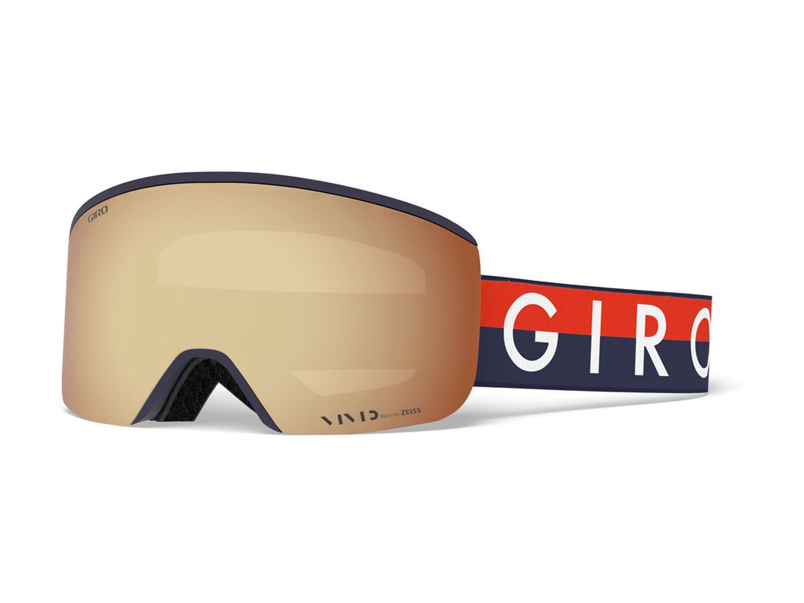 Giro Axis inkl. WS, midnight red throwback/Lens: vivid copper - Bild 1