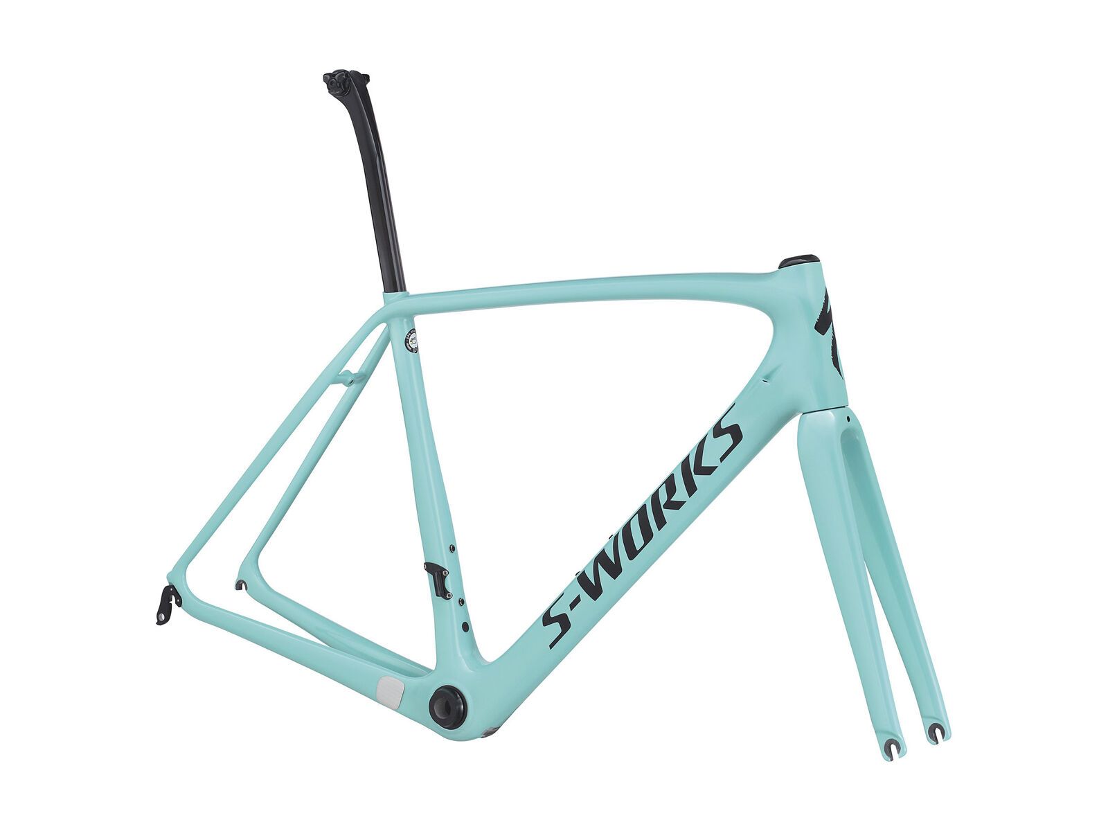 Specialized S-Works Tarmac Frameset, light turquoise/black - Bild 1