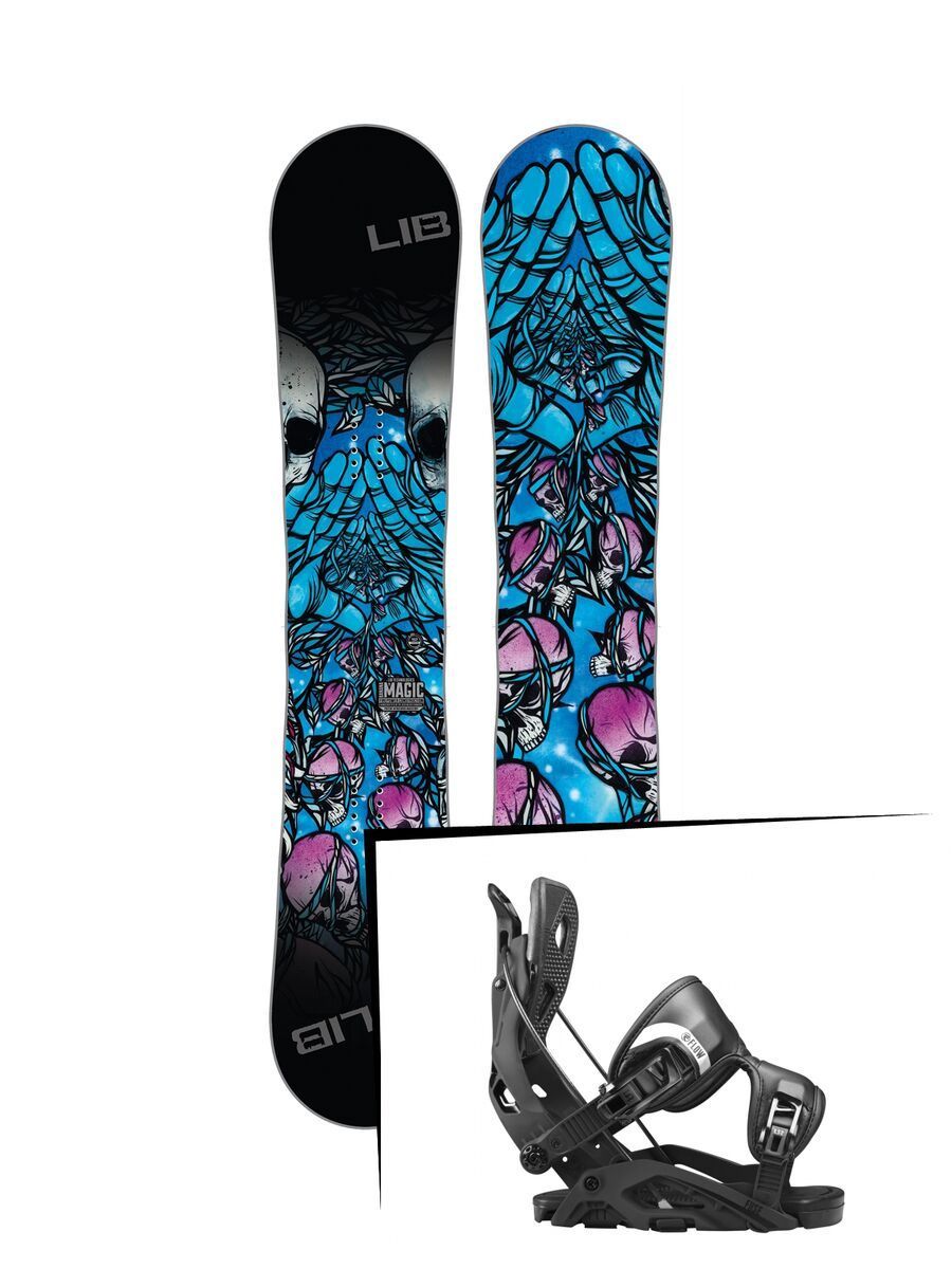 Set: Lib Tech Banana Magic 2017 + Flow Fuse (1718351S) - Bild 1