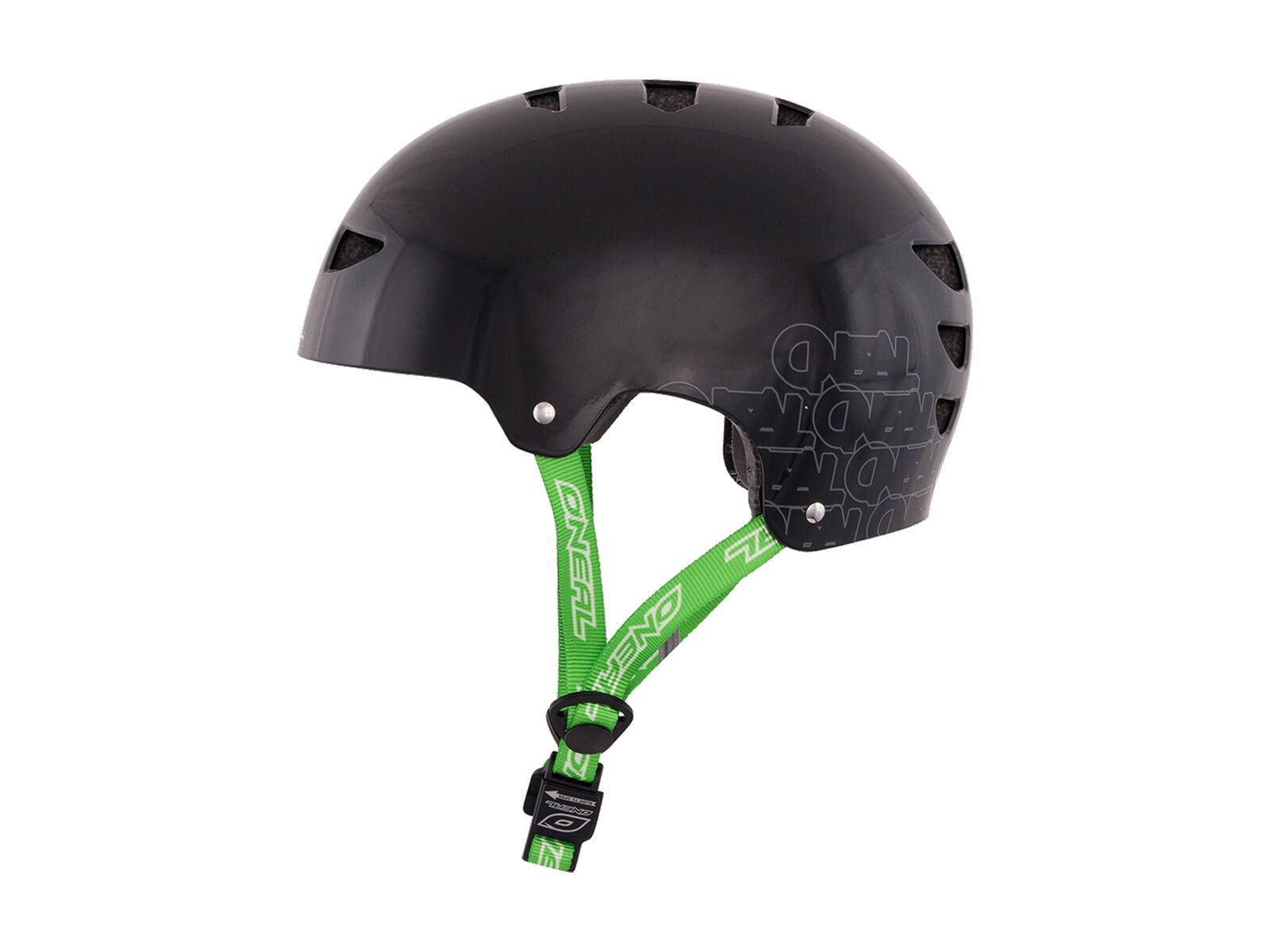 ONeal Dirt Lid Fidlock ProFit Helmet Log, black - Bild 1