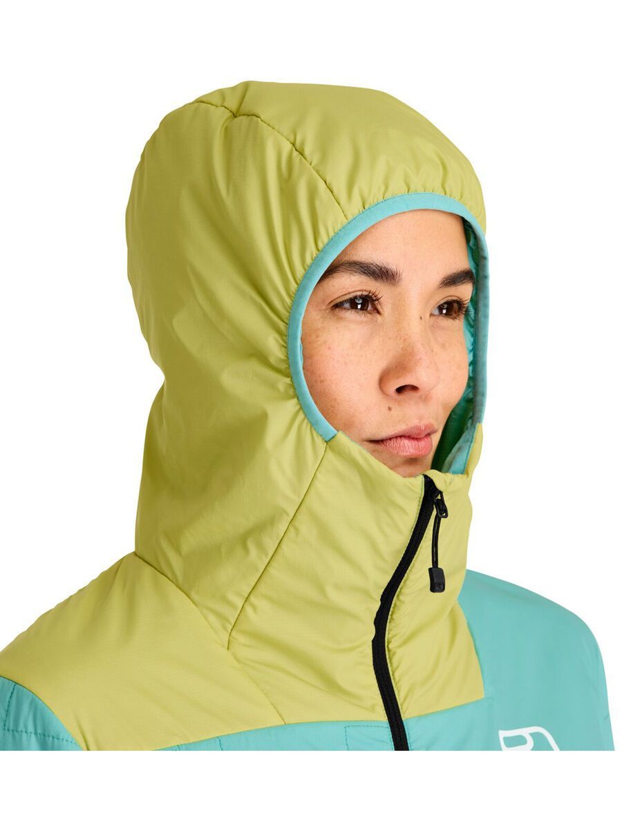 Ortovox Swisswool Piz Badus Jacket W, ice waterfall - Bild 3