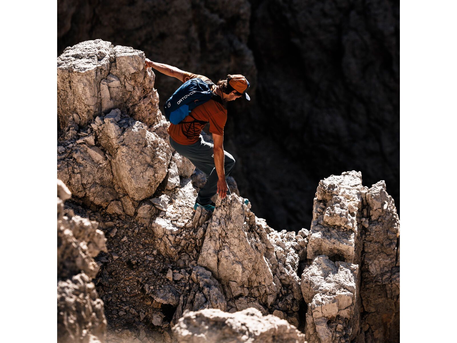 Ortovox Merino Shield Light Brenta Pants M, dark wild herbs - Bild 6