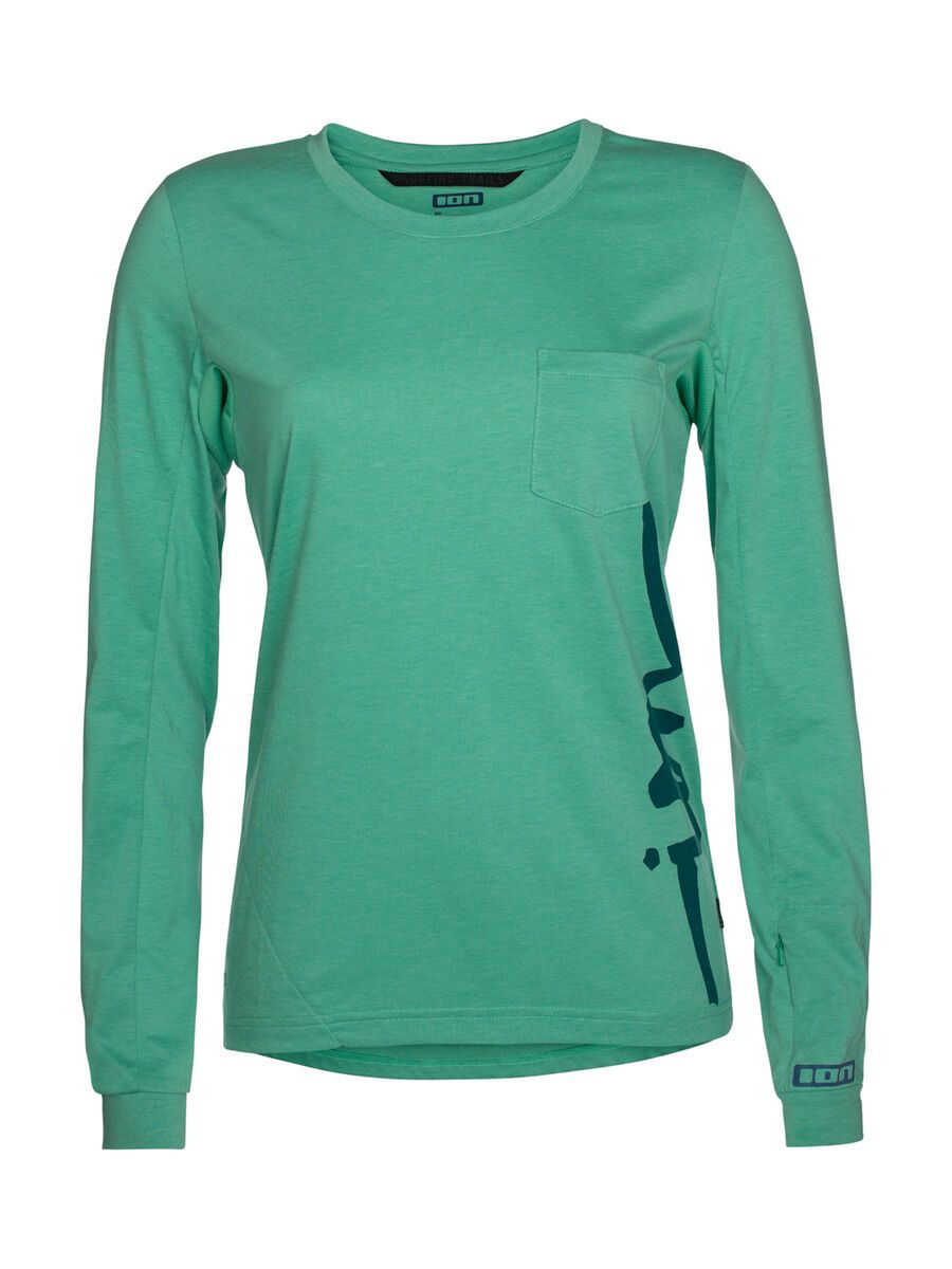 ION Tee LS Motion, green spruce melange - Bild 1
