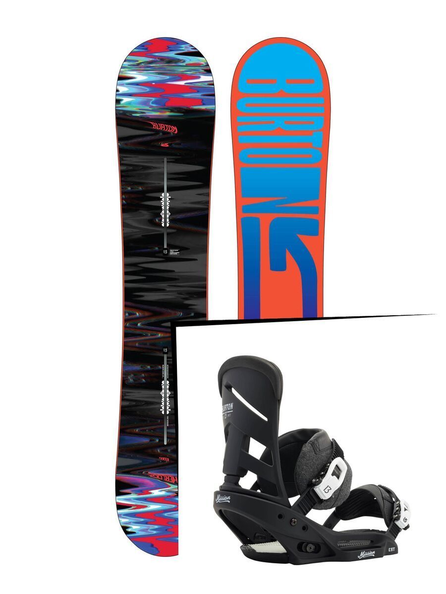 Set: Burton Sherlock Wide  +  Mission EST (1191266S) - Bild 1