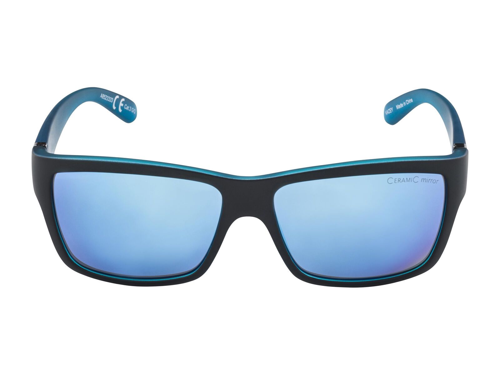 Alpina Kacey, black matt blue/Lens: ceramic mirror blue - Bild 3