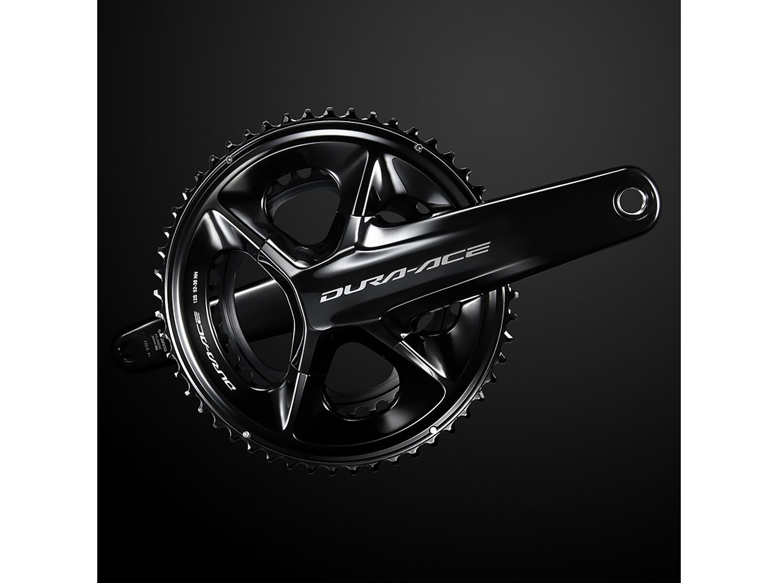 Shimano Dura-Ace FC-R9200 Hollowtech II - 2x12-fach / 50/34 Z, schwarz - Bild 2
