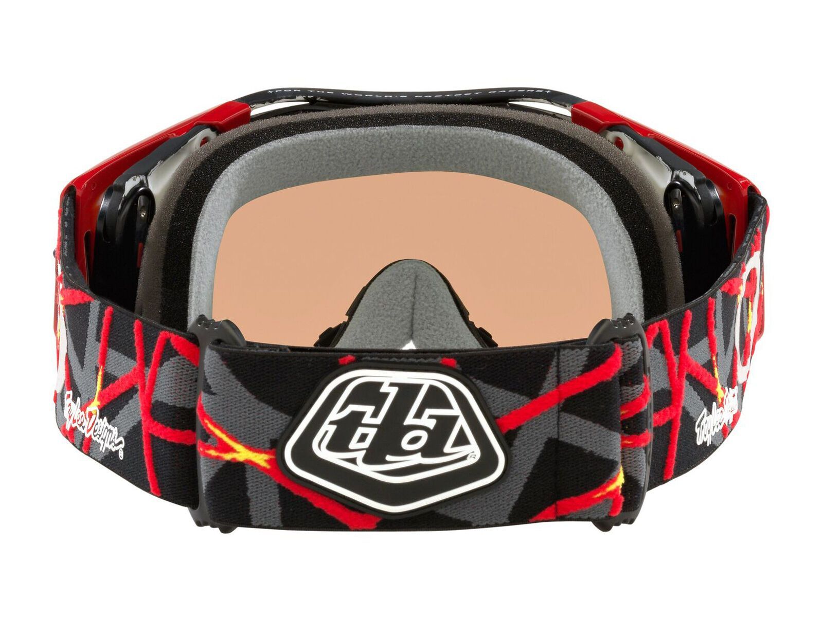 Oakley Airbrake MTB Troy Lee Designs - Prizm MX Torch Iridium, black webstar - Bild 6