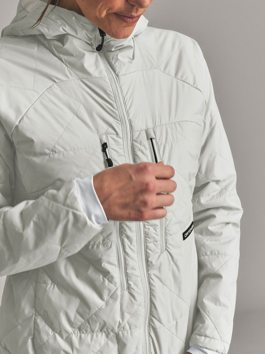 Ortovox Venet Swisswool 60 Jacket W, white tea - Bild 5