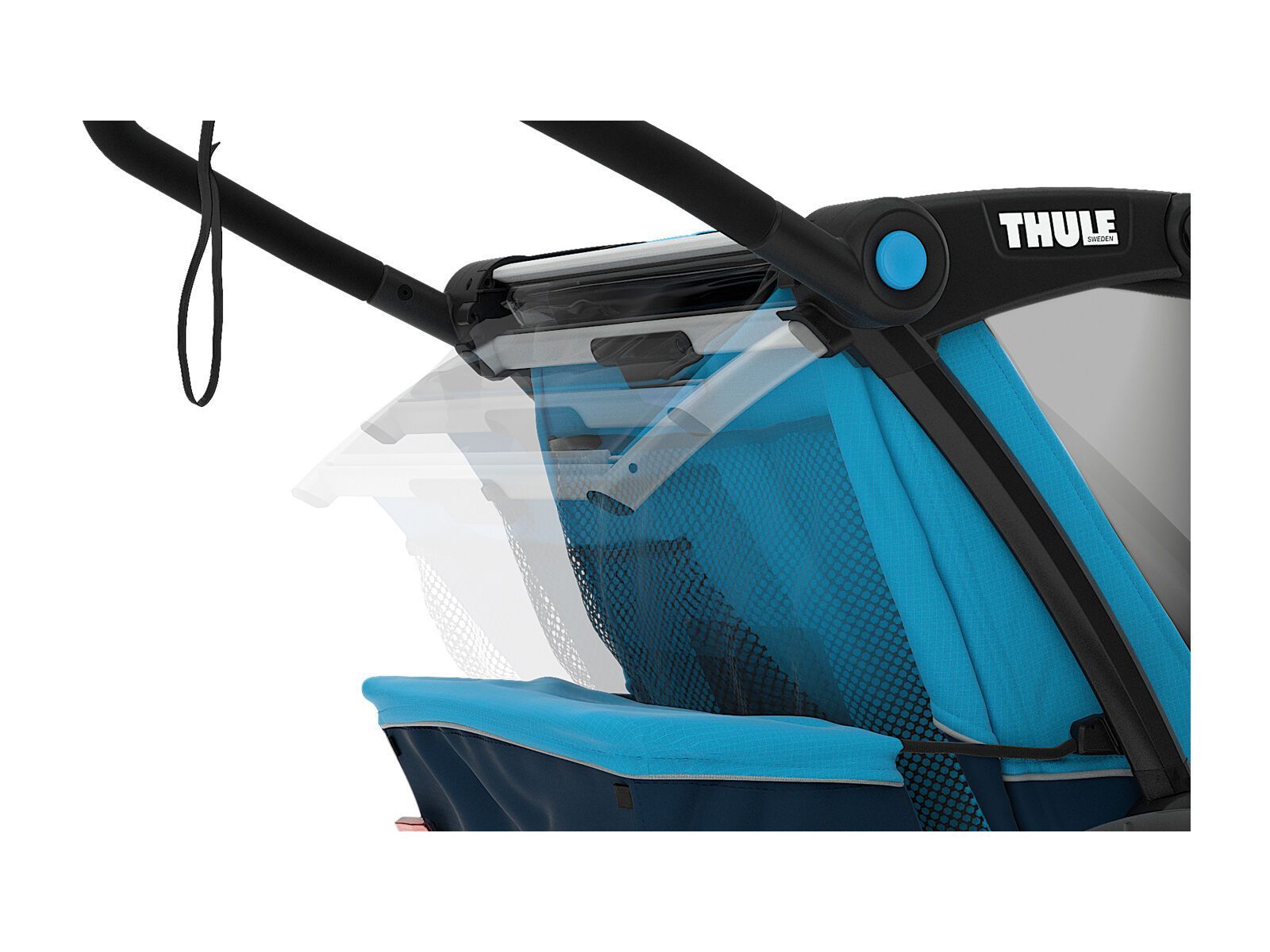 Thule Chariot Cross 1, thule blue/poseidon - Bild 5