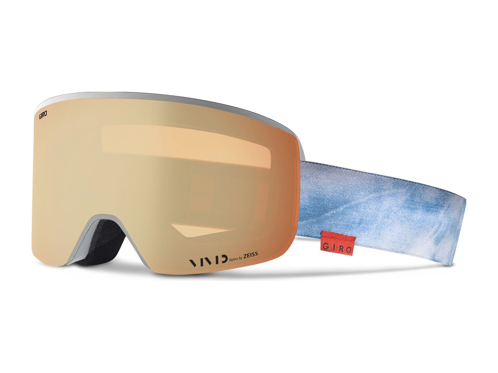 Giro Axis inkl. Wechselscheibe, stonewashed /Lens: vivid copper/vivid infrared - Bild 1