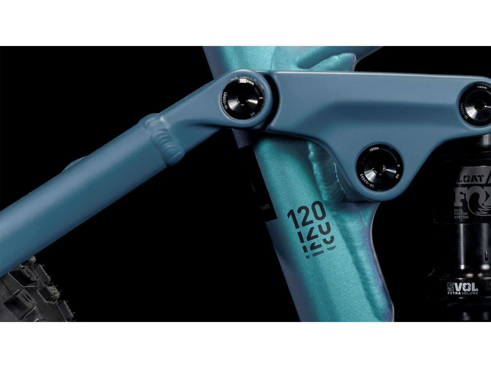 Cube Stereo Hybrid 120 ABS 750 29, smaragdgrey´n´blue - Bild 7