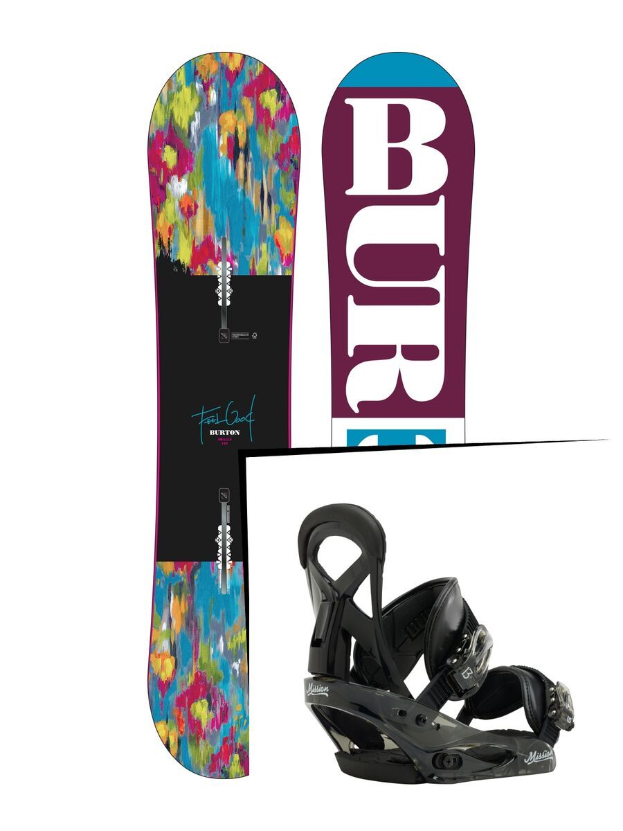 Burton Set: Feelgood Smalls 2016 + Burton Mission Smalls - Bild 1