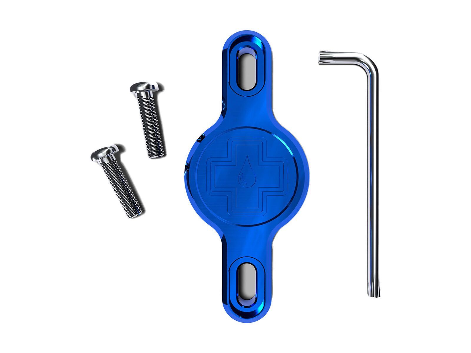 Muc-Off Secure Tag Holder V2, blue - Bild 1