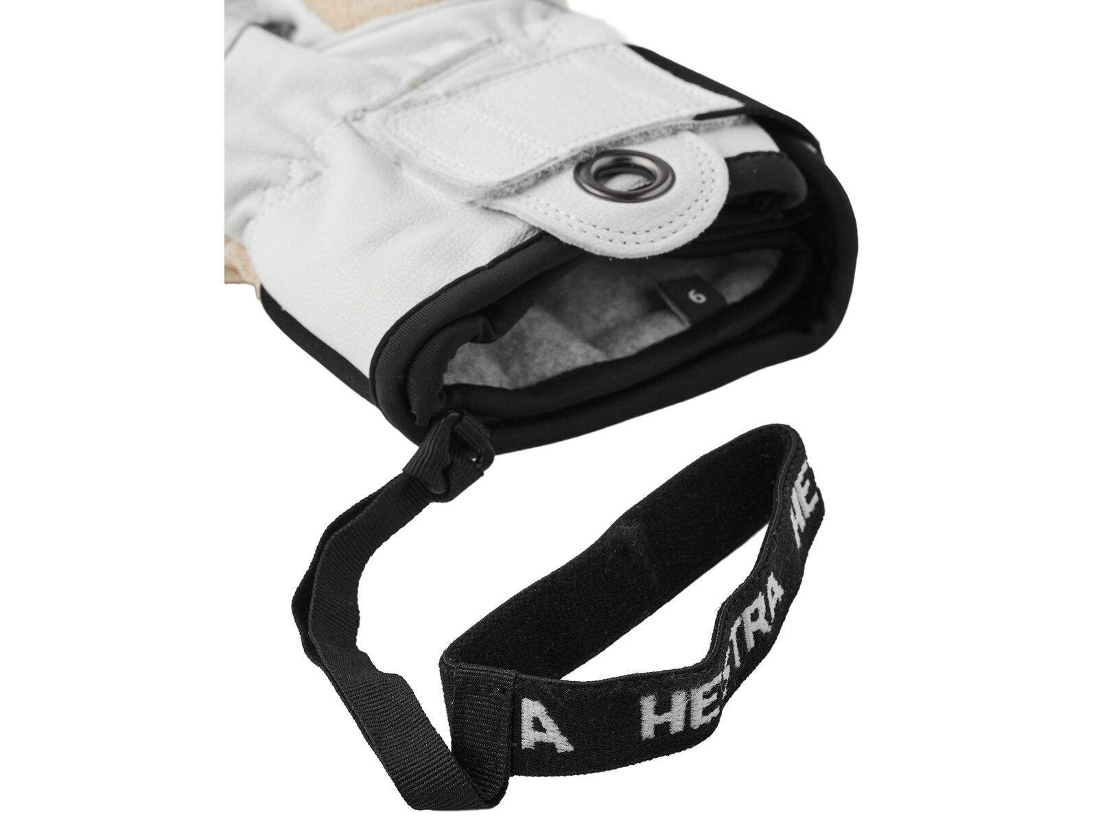 Hestra Army Leather Patrol 3 Finger, beige - Bild 6