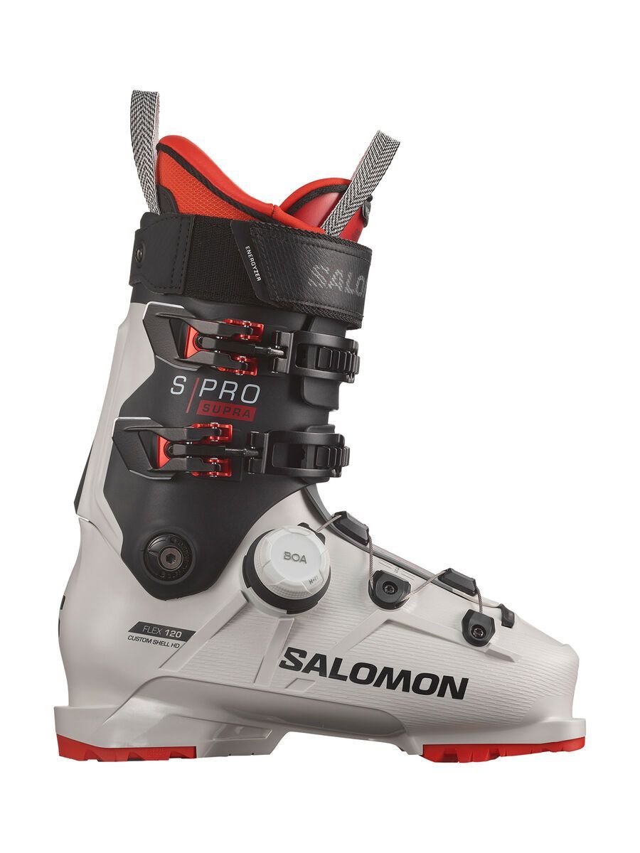 Salomon S/Pro Supra BOA Red 120 GW, gray aurora/black/red - Bild 1