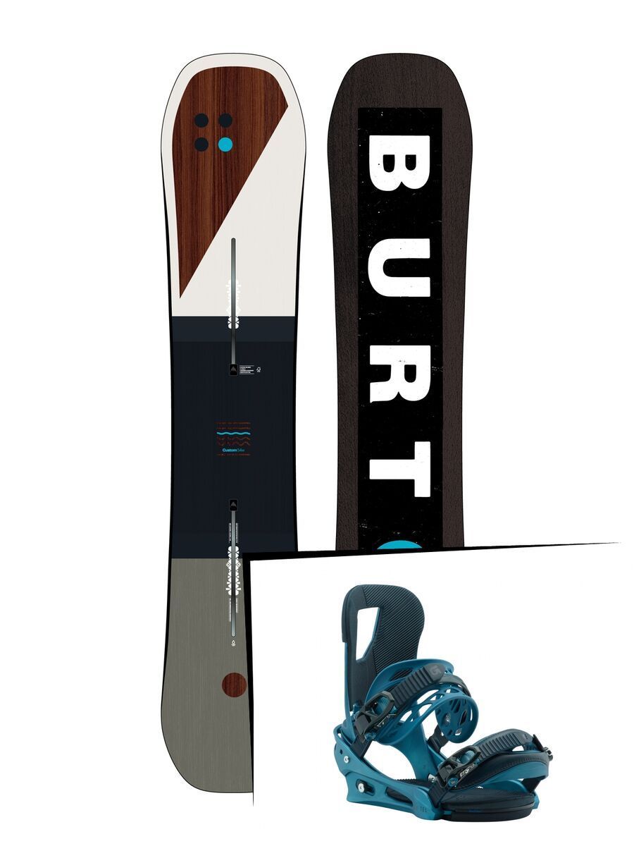 Set: Burton Custom Flying V 2019 +  Cartel (1930903S) - Bild 1