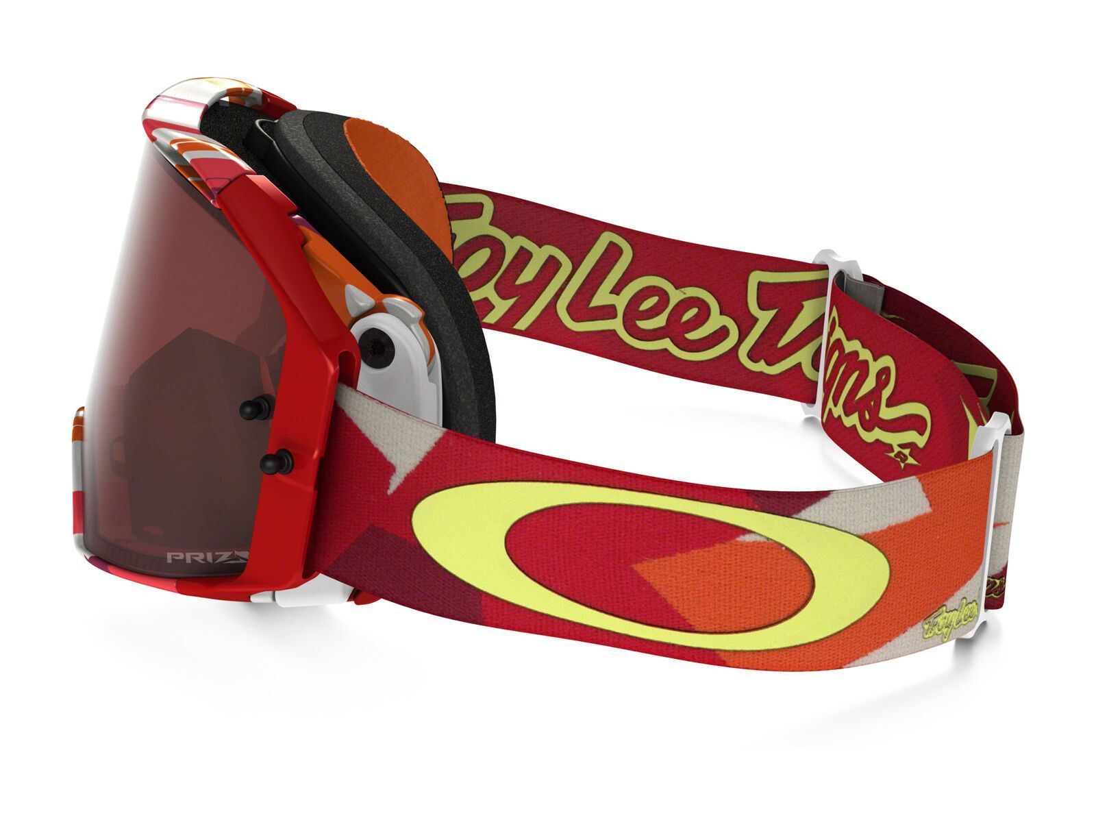 Oakley Airbrake MX Prizm Troy Lee, splinter orange/Lens: prizm mx bronze - Bild 5
