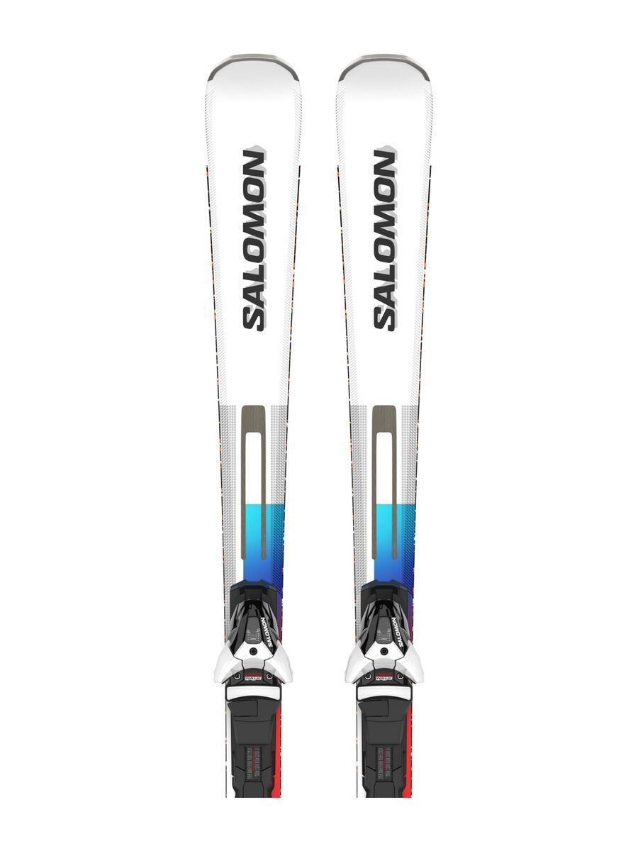 Salomon Addikt + Z12 GW F80, white/black/pastel neon blue 3 - Bild 3