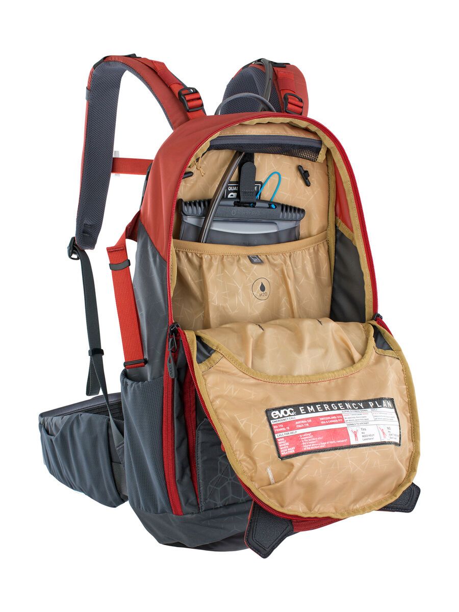 Evoc Neo 16l - L/XL, chili red/carbon grey - Bild 3