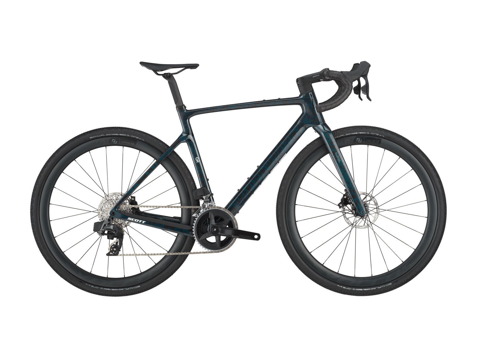 Scott Addict Gravel 20, petrol black - Bild 1