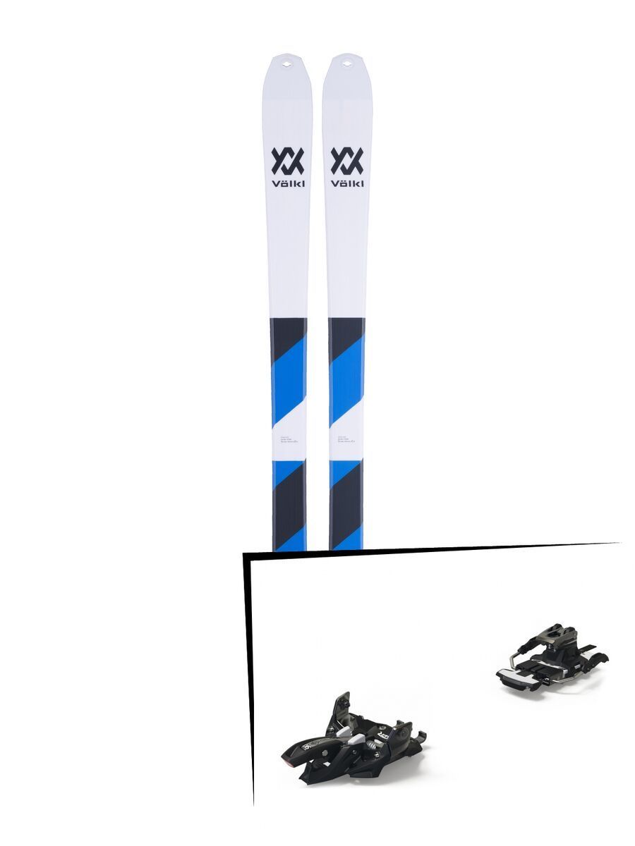 Set: Völkl VTA 80 + Skin 2018 + Marker Alpinist 9 Long Travel black/titanium - Bild 1
