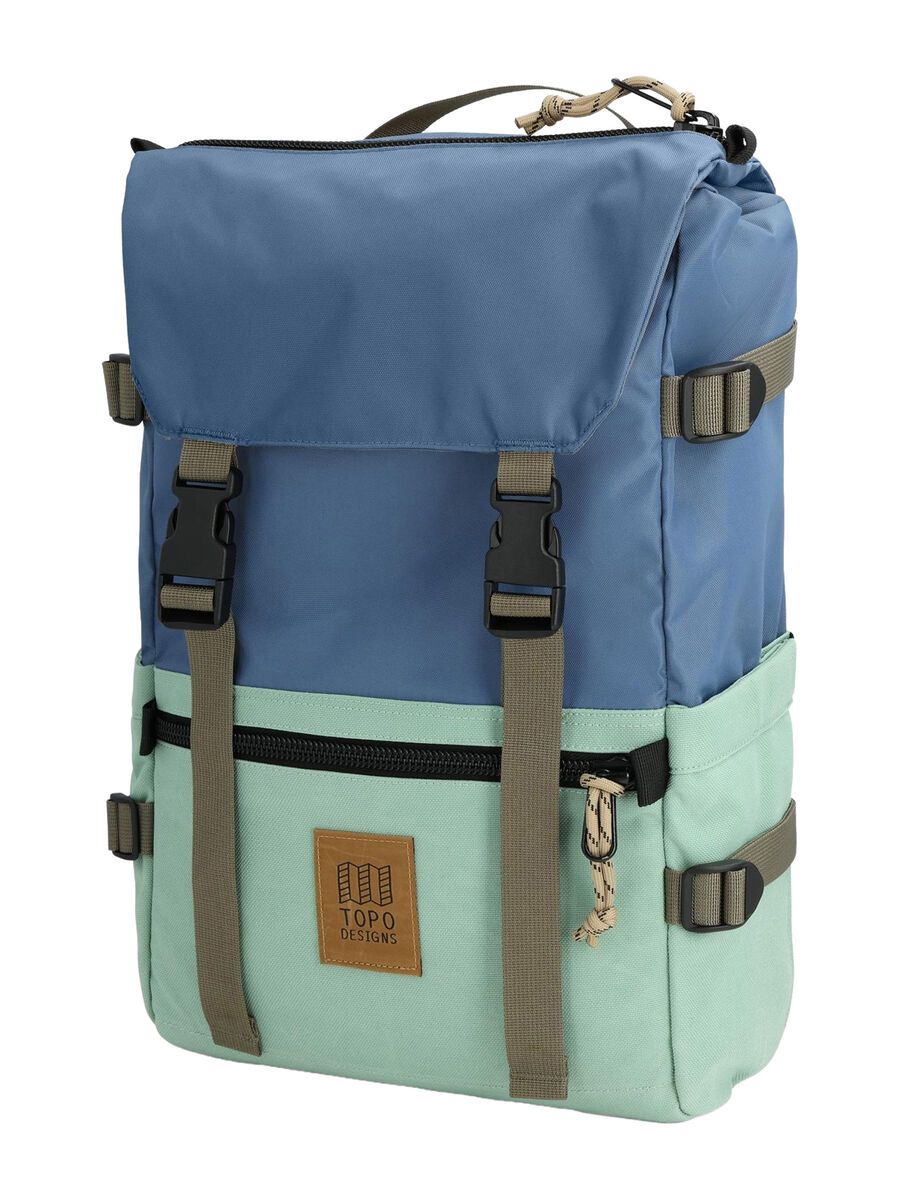 Topo Designs Rover Pack Classic 20L, stone blue/ash green - Bild 1