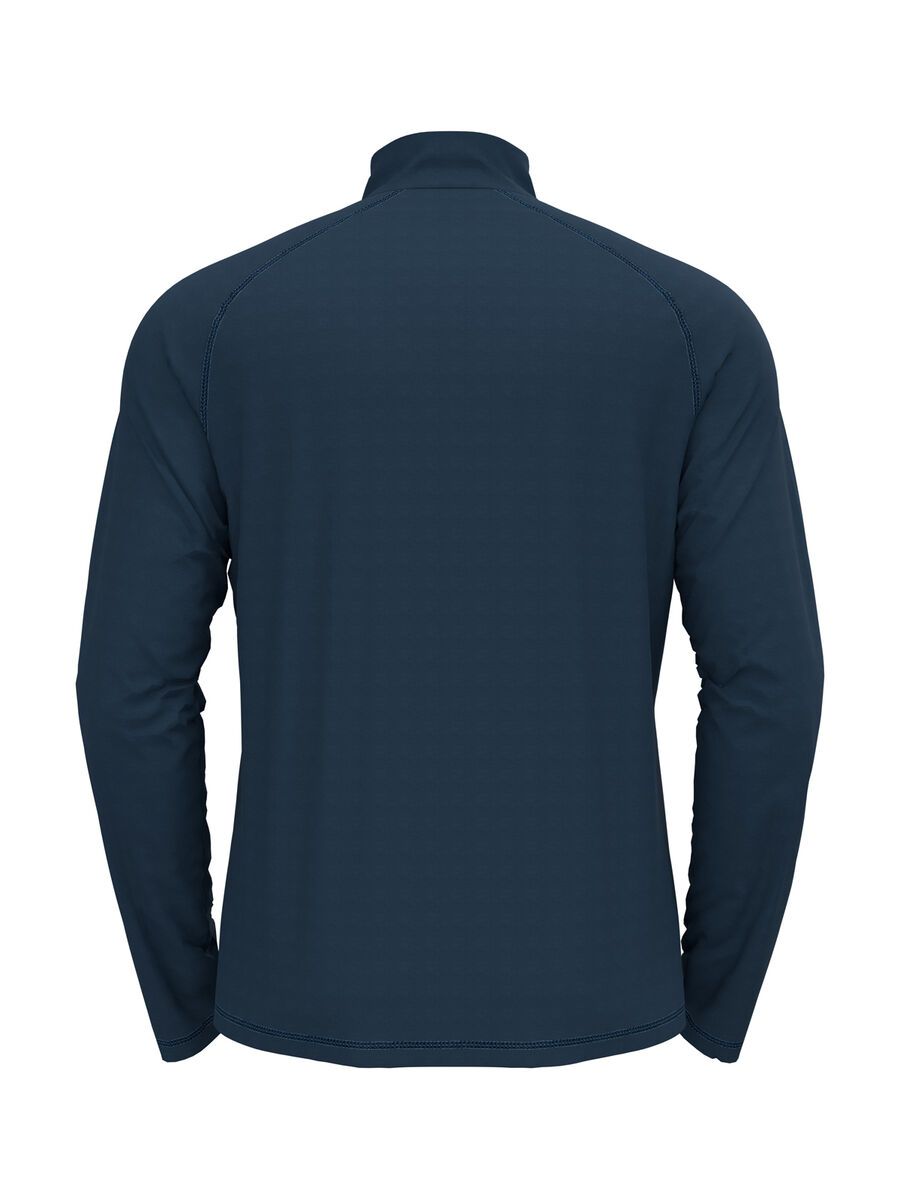 Odlo Besso 1/2 Zip Mid Layer Men's, blue wing teal - Bild 2